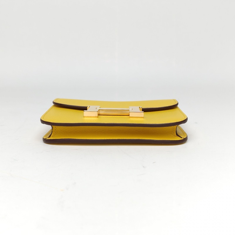 HERMES Roulis豬鼻子Slim錢包EC皮U刻金扣-3