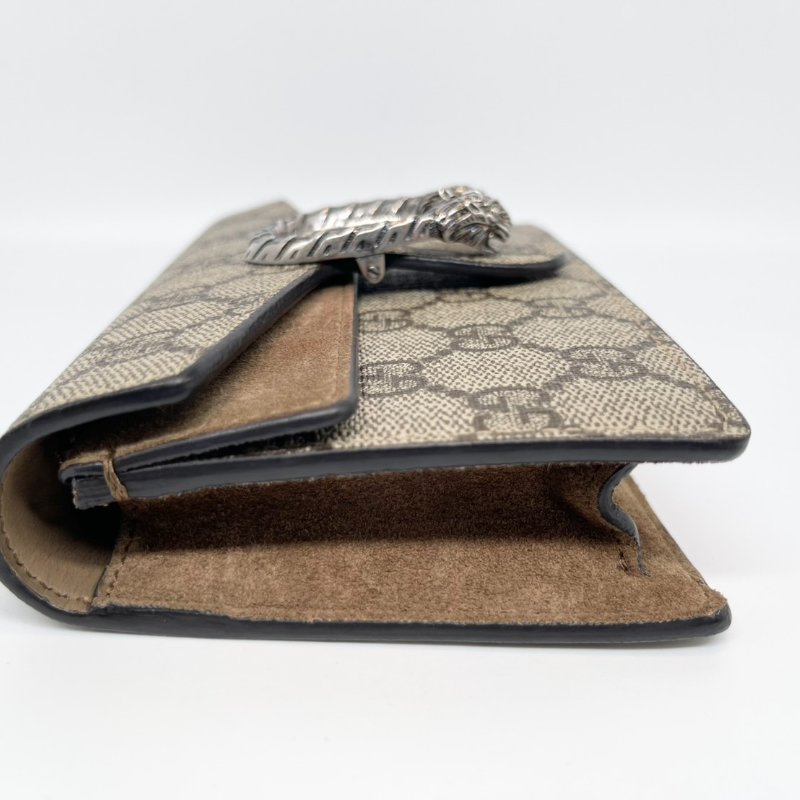 GUCCI緹花帆布酒神小包-9