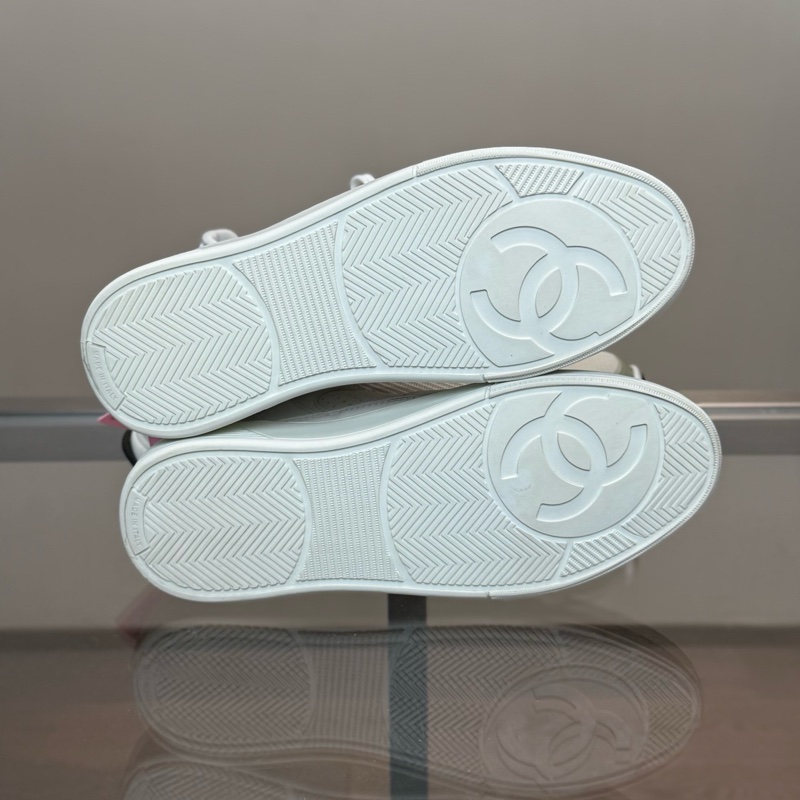 ⭐️CHANEL/香奈兒 23A 雙C logo 小白鞋 尺碼/36.5碼 成色/99-10