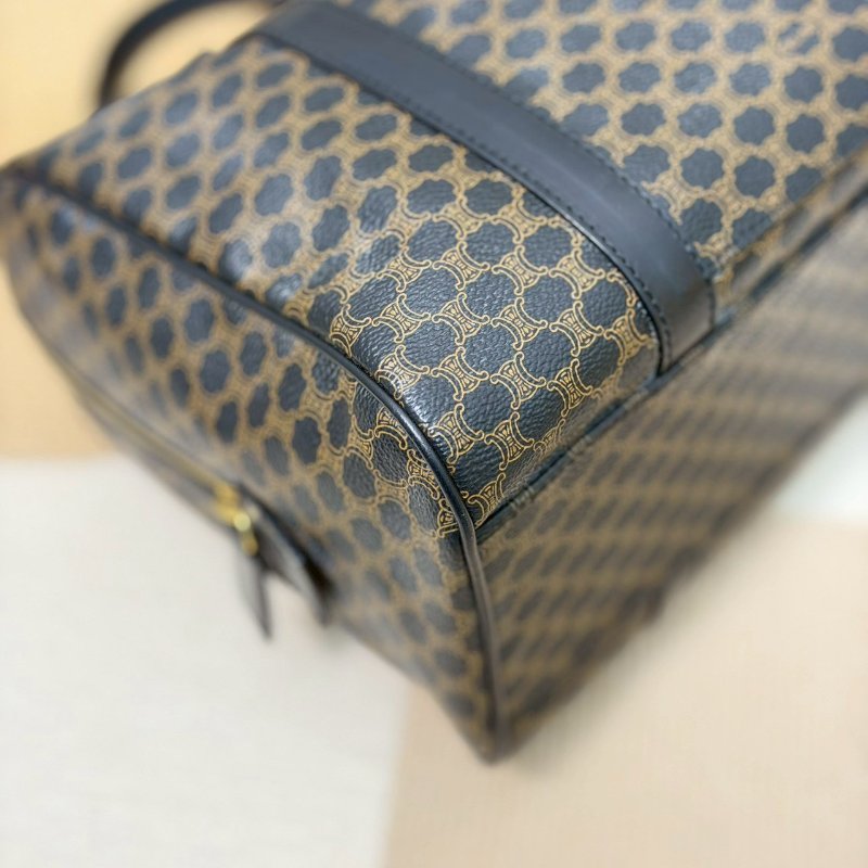 (賠本出清價💔)🏷Celine 瑟琳.中古黑老花波士頓-4