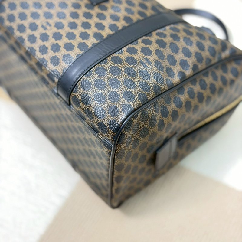 (賠本出清價💔)🏷Celine 瑟琳.中古黑老花波士頓-5