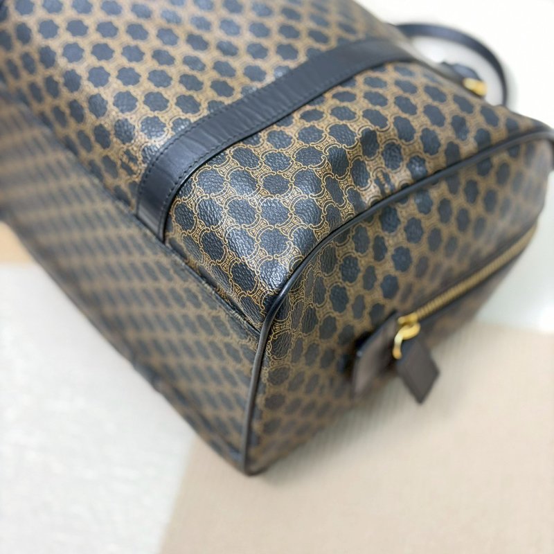 (賠本出清價💔)🏷Celine 瑟琳.中古黑老花波士頓-7