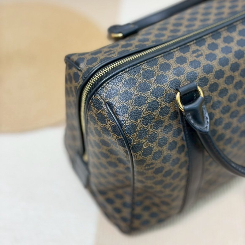 (賠本出清價💔)🏷Celine 瑟琳.中古黑老花波士頓-10