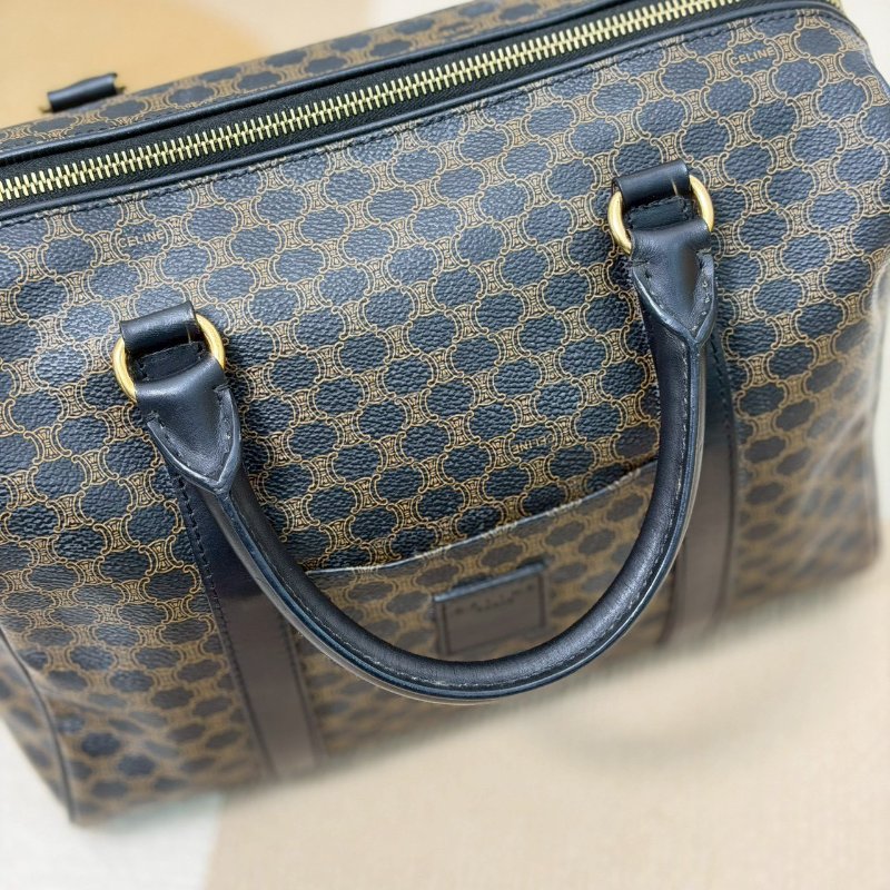 (賠本出清價💔)🏷Celine 瑟琳.中古黑老花波士頓-13