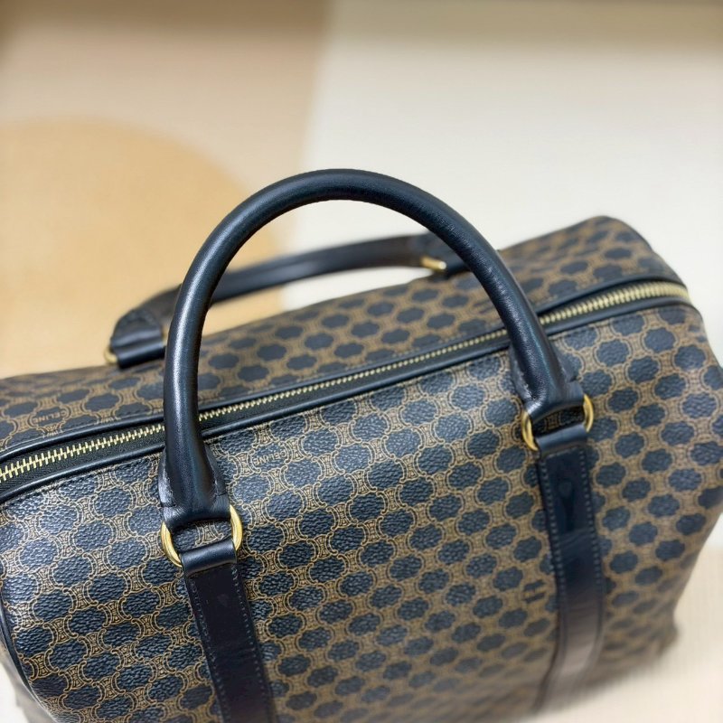 (賠本出清價💔)🏷Celine 瑟琳.中古黑老花波士頓-14