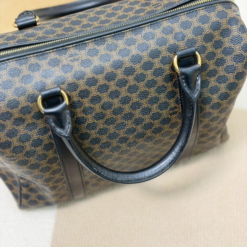 (賠本出清價💔)🏷Celine 瑟琳.中古黑老花波士頓-15