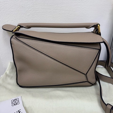 Loewe puzzle 小號沙色全配