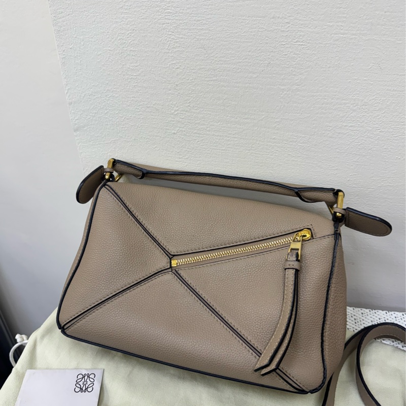 Loewe puzzle 小號沙色全配-6