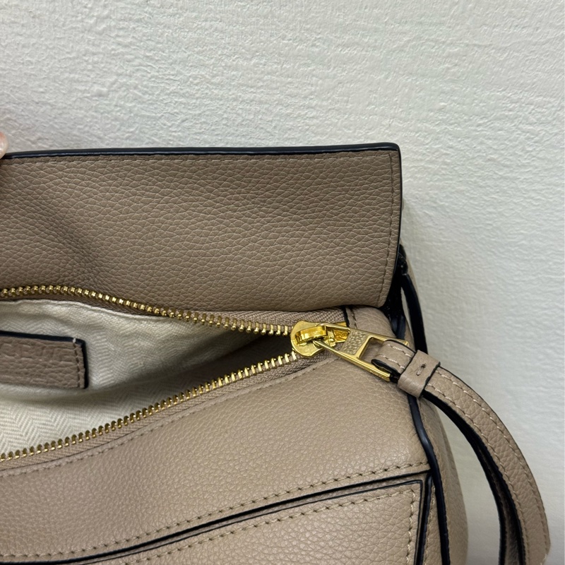 Loewe puzzle 小號沙色全配-17