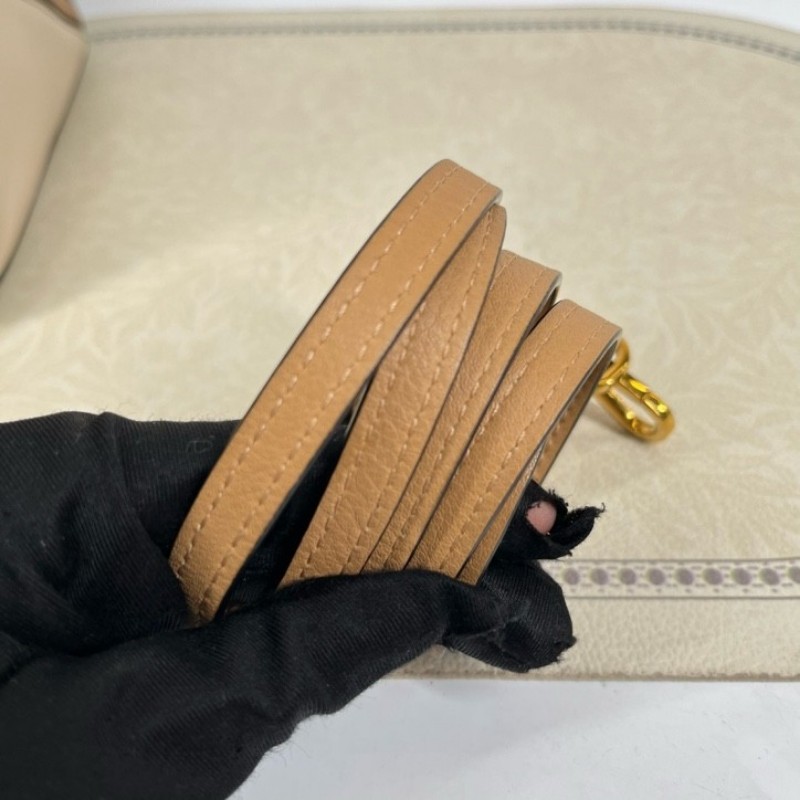 Loewe羅意威 puzzle mini焦糖色拼色幾何包 手提方便 可單肩可斜挎 皮質柔軟 日常百搭-20