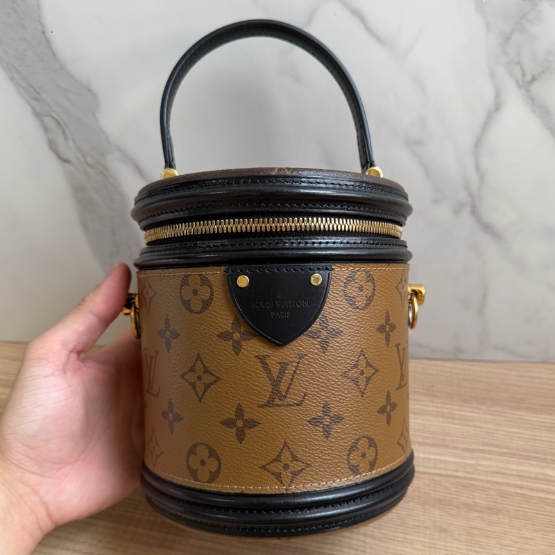 LV M43986 Cannes發財桶 晶片款式-0