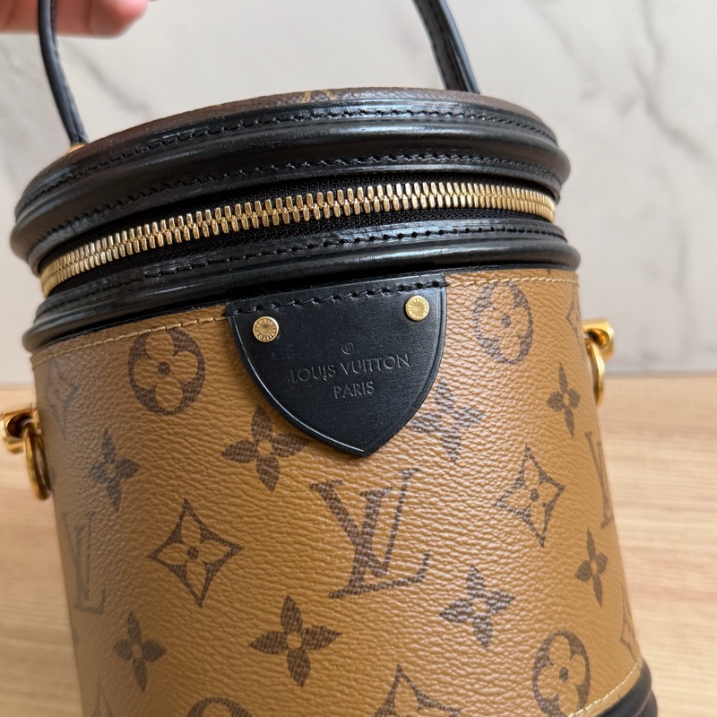 LV M43986 Cannes發財桶 晶片款式-6