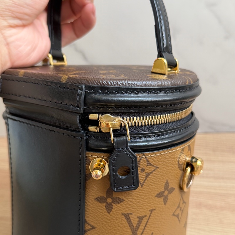 LV M43986 Cannes發財桶 晶片款式-10