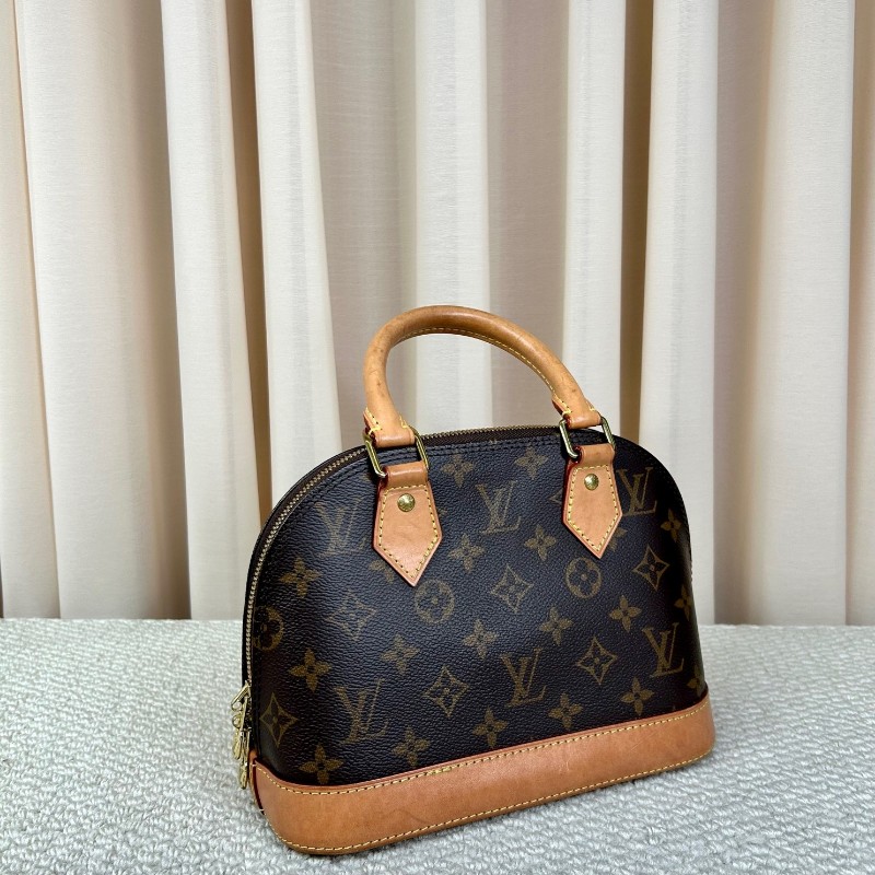 LV路易威登貝殼BB 芯片款 經典老花貝殼包 時尚百搭 手拎優雅 斜挎休閒 容量大-2