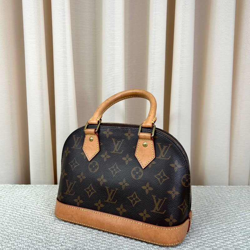 LV路易威登貝殼BB 芯片款 經典老花貝殼包 時尚百搭 手拎優雅 斜挎休閒 容量大-3