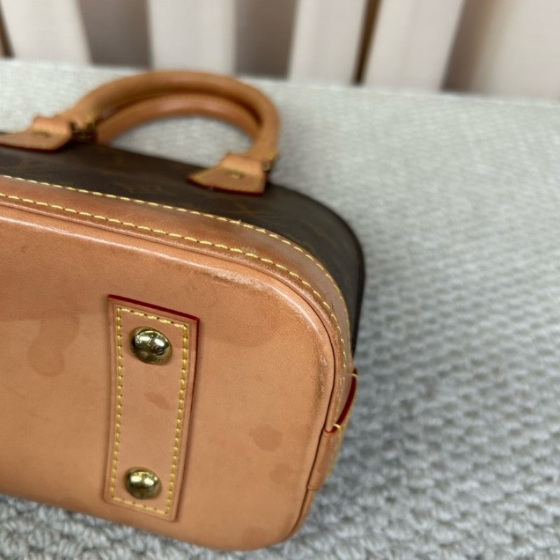 LV路易威登貝殼BB 芯片款 經典老花貝殼包 時尚百搭 手拎優雅 斜挎休閒 容量大-7