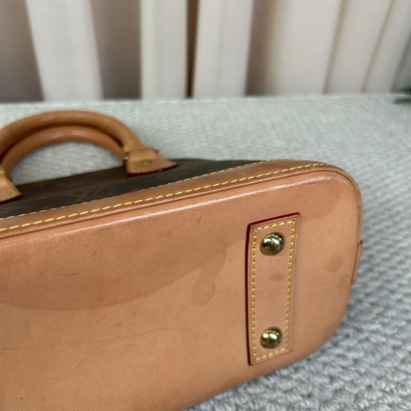 LV路易威登貝殼BB 芯片款 經典老花貝殼包 時尚百搭 手拎優雅 斜挎休閒 容量大-8