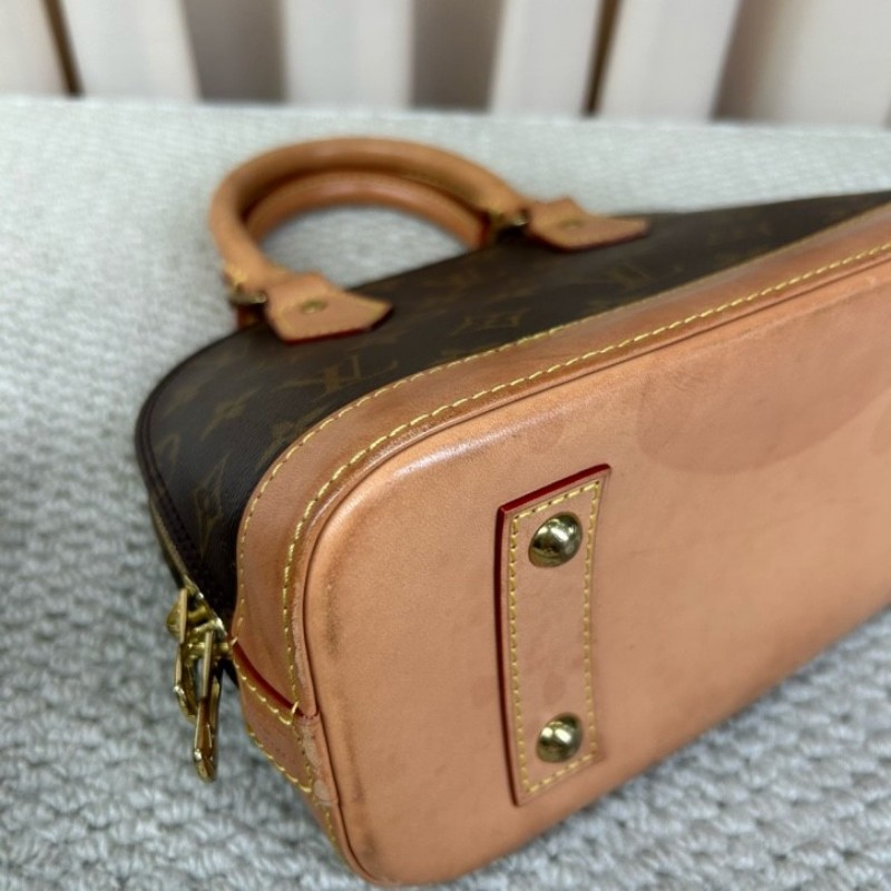 LV路易威登貝殼BB 芯片款 經典老花貝殼包 時尚百搭 手拎優雅 斜挎休閒 容量大-9