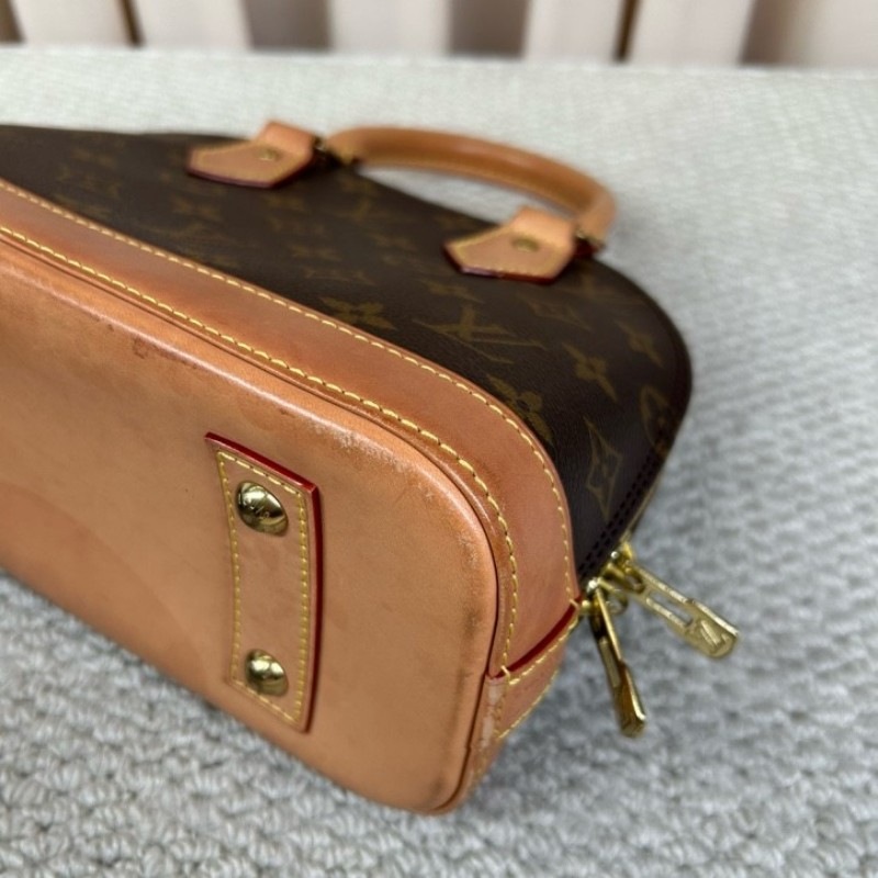 LV路易威登貝殼BB 芯片款 經典老花貝殼包 時尚百搭 手拎優雅 斜挎休閒 容量大-10