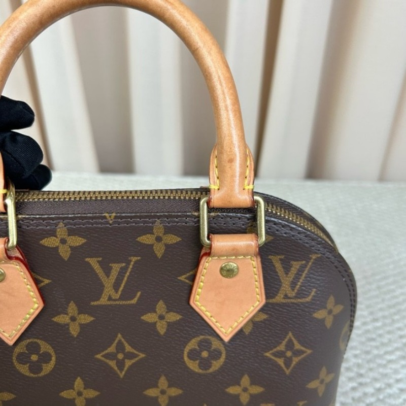 LV路易威登貝殼BB 芯片款 經典老花貝殼包 時尚百搭 手拎優雅 斜挎休閒 容量大-22