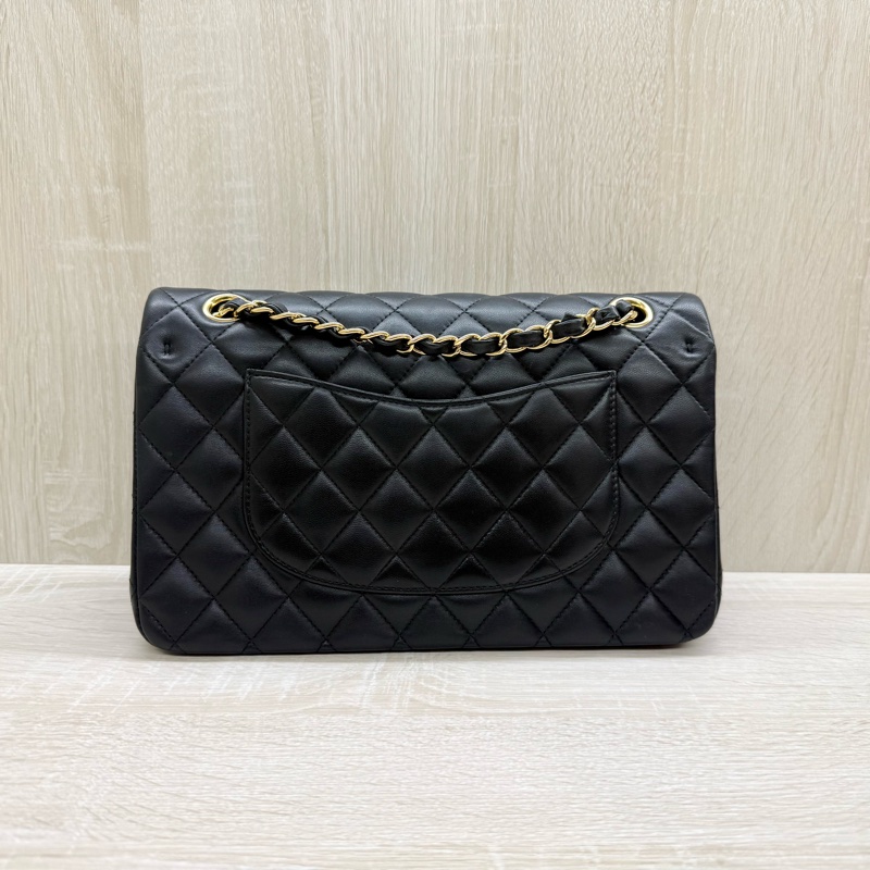 CHANEL💕黑金羊皮CF25/A01112-2