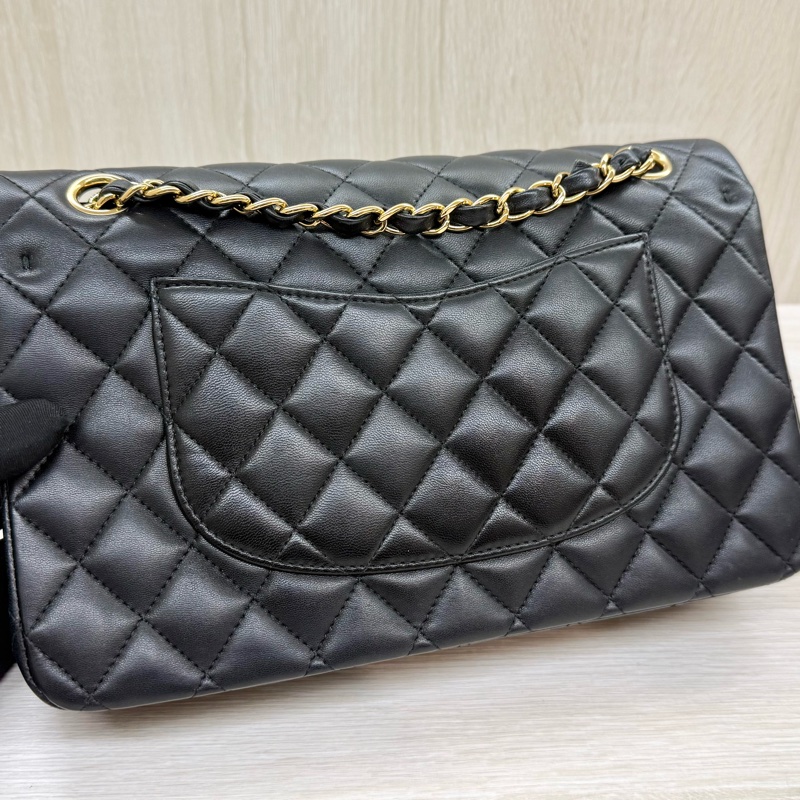 CHANEL💕黑金羊皮CF25/A01112-10