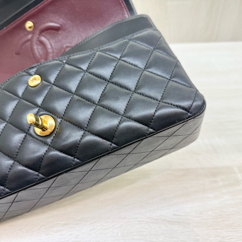 CHANEL💕黑金羊皮CF25/A01112-18