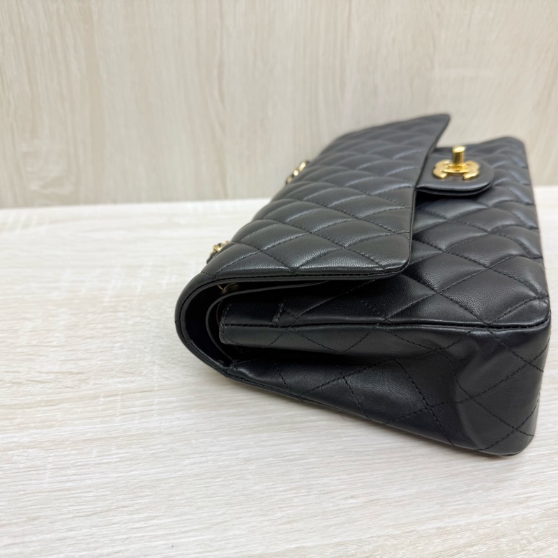 CHANEL💕黑金羊皮CF25/A01112-19