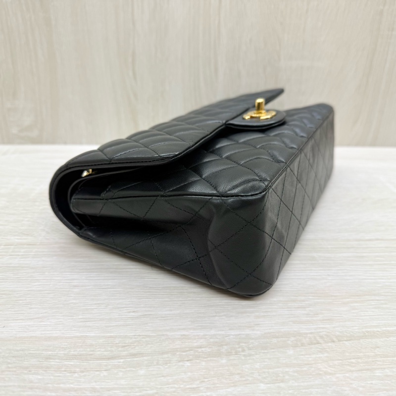 CHANEL💕黑金羊皮CF25/A01112-20