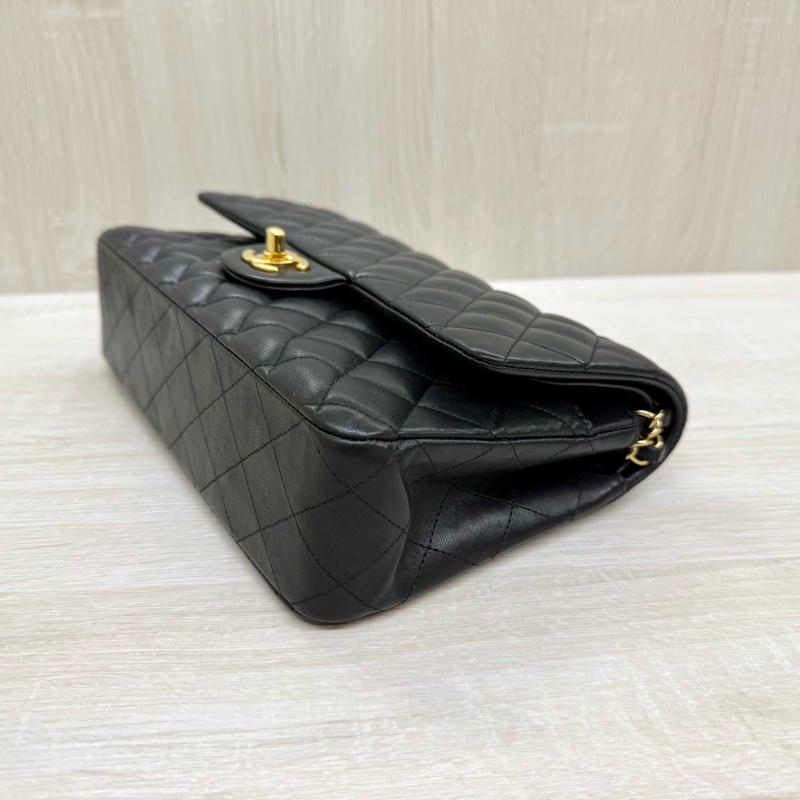 CHANEL💕黑金羊皮CF25/A01112-21