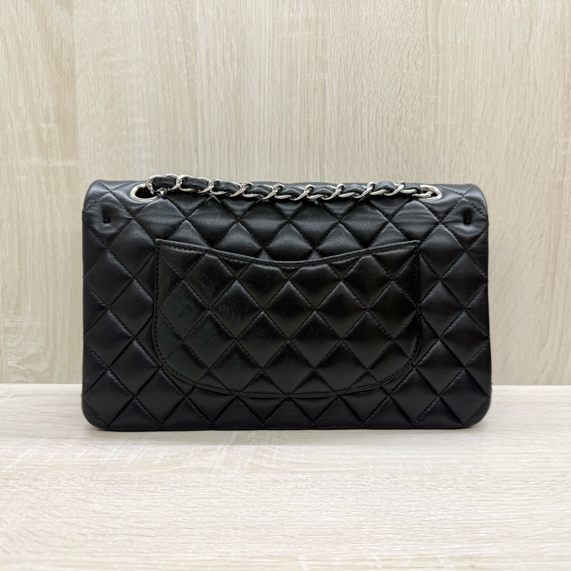 CHANEL✨黑銀羊皮COCO25/A01112-2