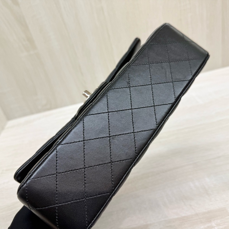 CHANEL✨黑銀羊皮COCO25/A01112-12