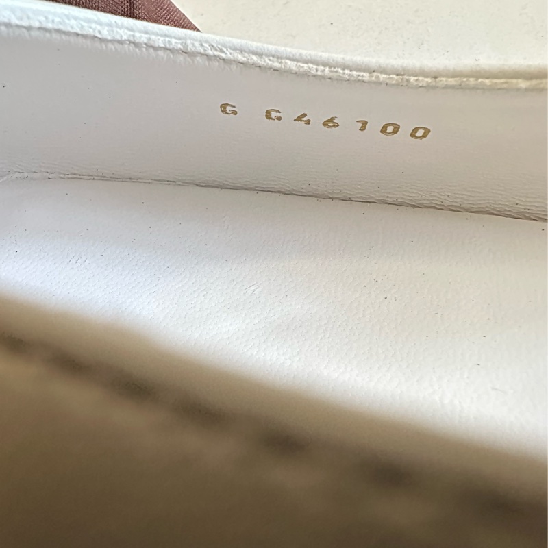 Chanel 後繫帶雙色瑪麗珍鞋-4