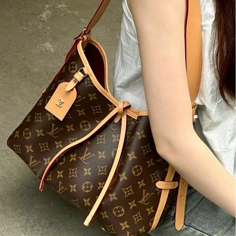 LV 全新✨原花CarryAll PM肩側背包M46203