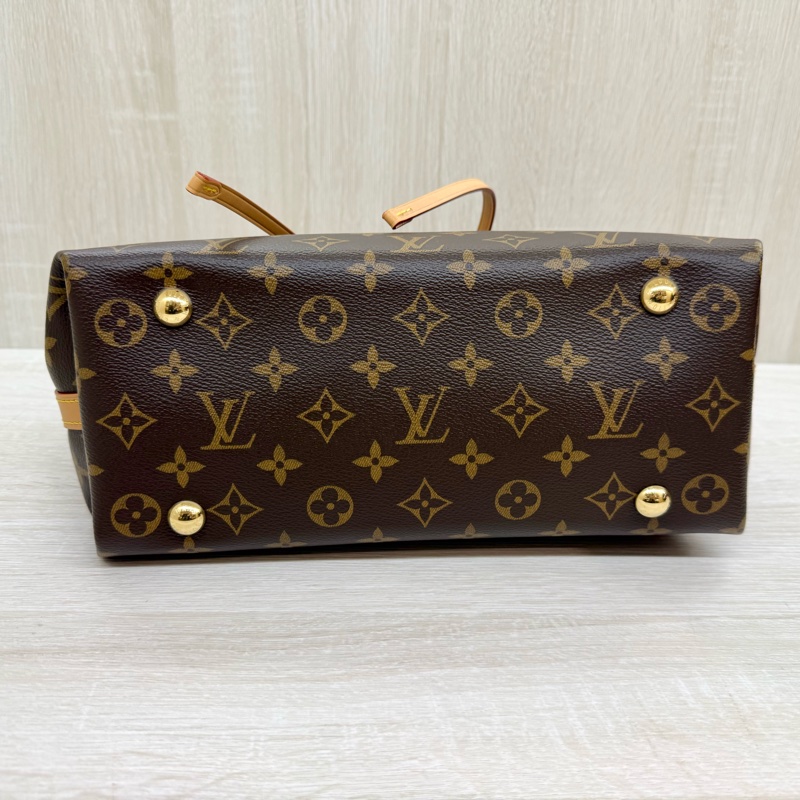 LV 全新✨原花CarryAll PM肩側背包M46203-7