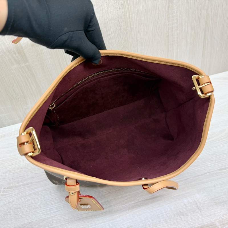 LV 全新✨原花CarryAll PM肩側背包M46203-12