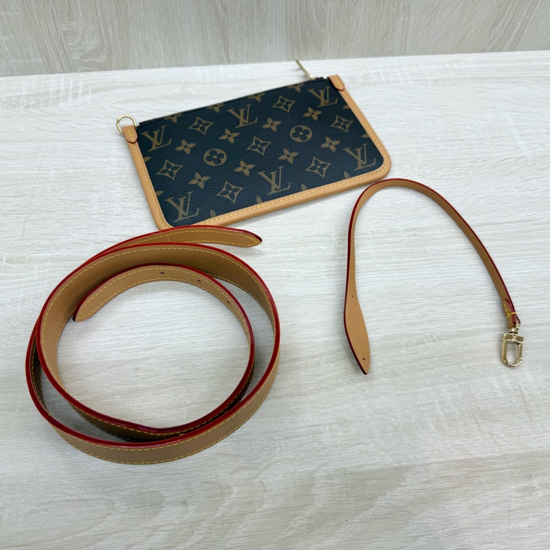 LV 全新✨原花CarryAll PM肩側背包M46203-13