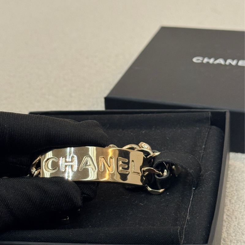 Chanel 皮穿練手環-1