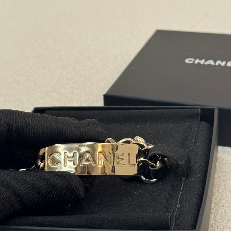 Chanel 皮穿練手環-2