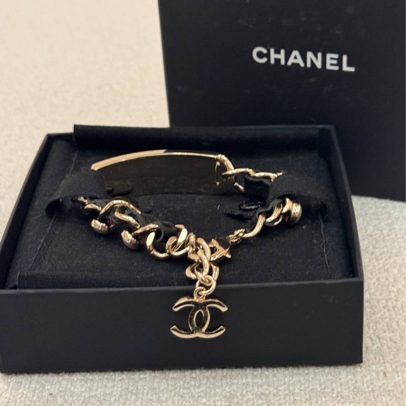 Chanel 皮穿練手環-3