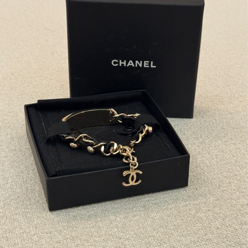 Chanel 皮穿練手環-4