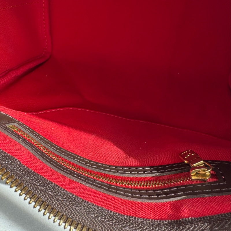 LV咖棋盤格speedy25背帶款-38