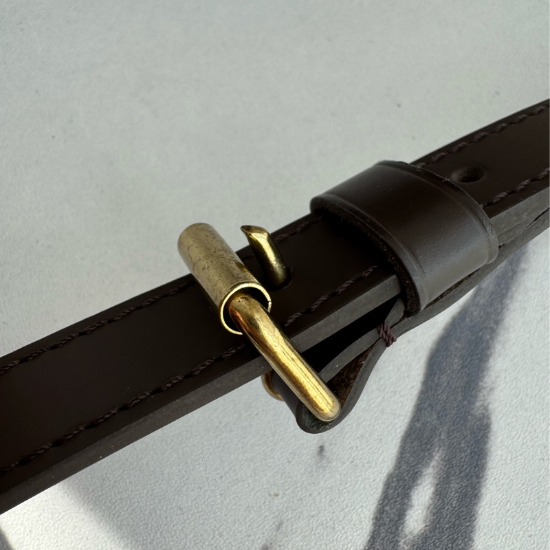 LV咖棋盤格speedy25背帶款-61