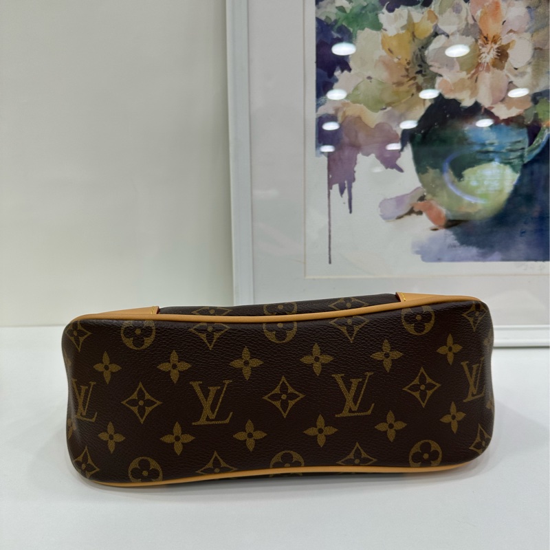 LV 黃牛角 Boulogne 老花牛角包,晶片款-5