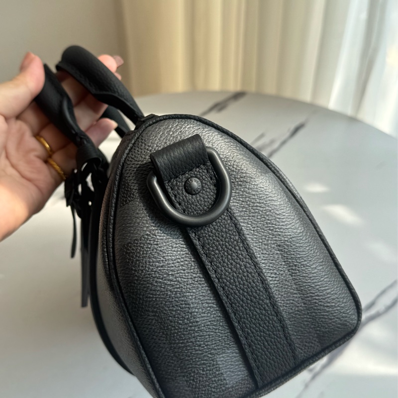 LV黑棋盤皮革keepall25 最夯尺寸❤️🔥-3
