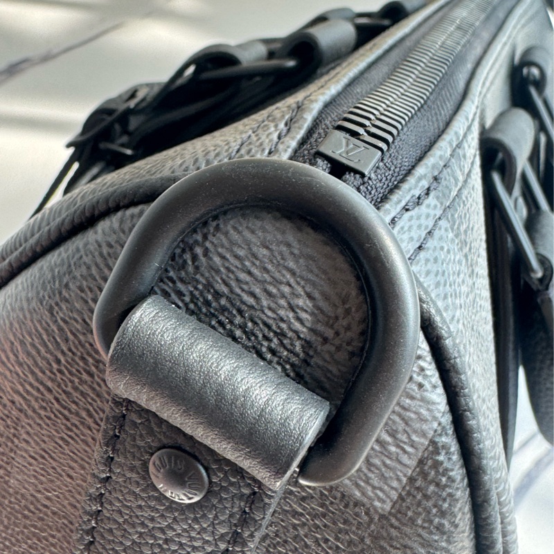 LV黑棋盤皮革keepall25 最夯尺寸❤️🔥-20