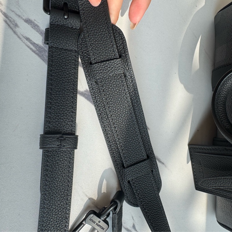 LV黑棋盤皮革keepall25 最夯尺寸❤️🔥-31