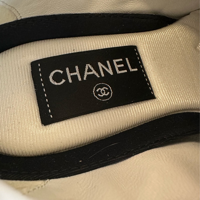 Chanel 26P 德訓小白鞋-8