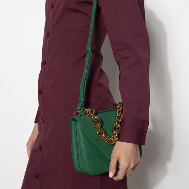 Bottega Veneta mount bag ( Green )-4