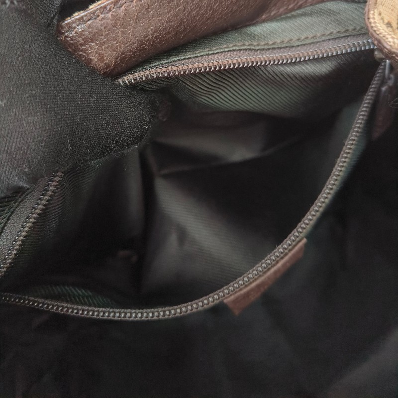 ㊣✨GUCCI✨（附防塵袋）古馳 GG 滿版 老花 帆布 皮革 口袋 束口 賈姬包 後背包/二手包/保證正品🌳二手樹屋🌳-52